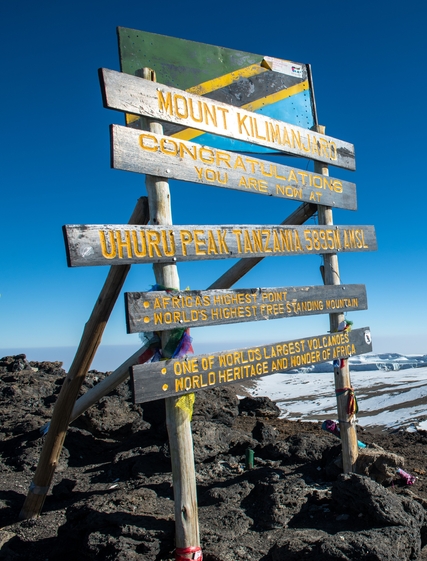 Henrik: Marangu-ruten og safari