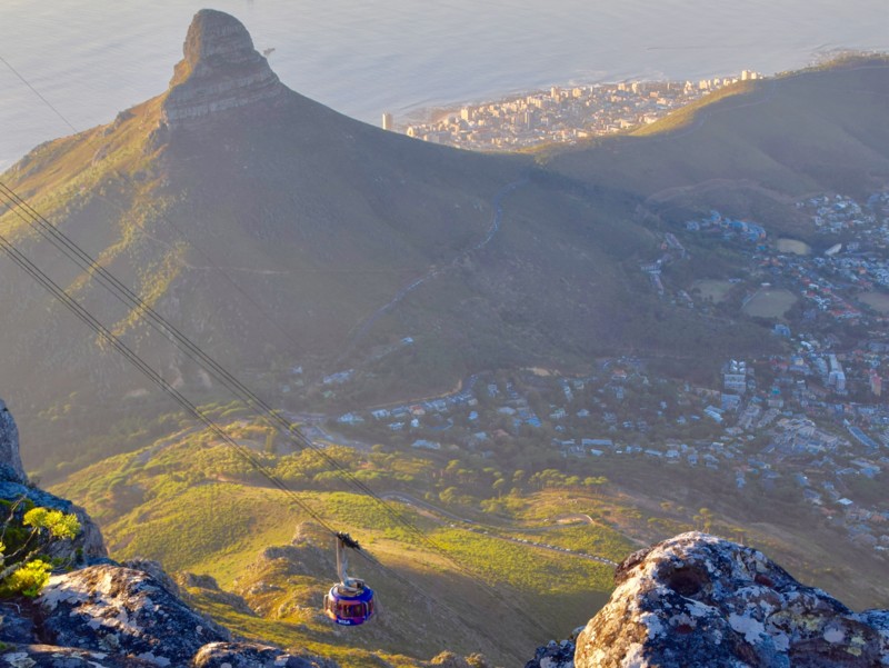 Taubane til Table Mountain &ndash; ikonisk utsikt over Cape Town