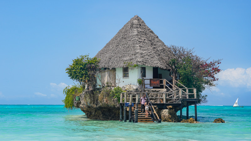 The Rock &ndash; Zanzibars mest ikoniske restaurant